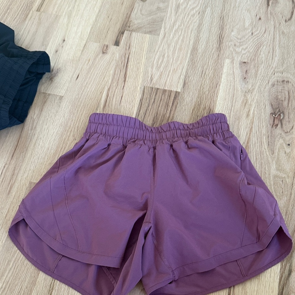 Women's Purple Athletic Shorts